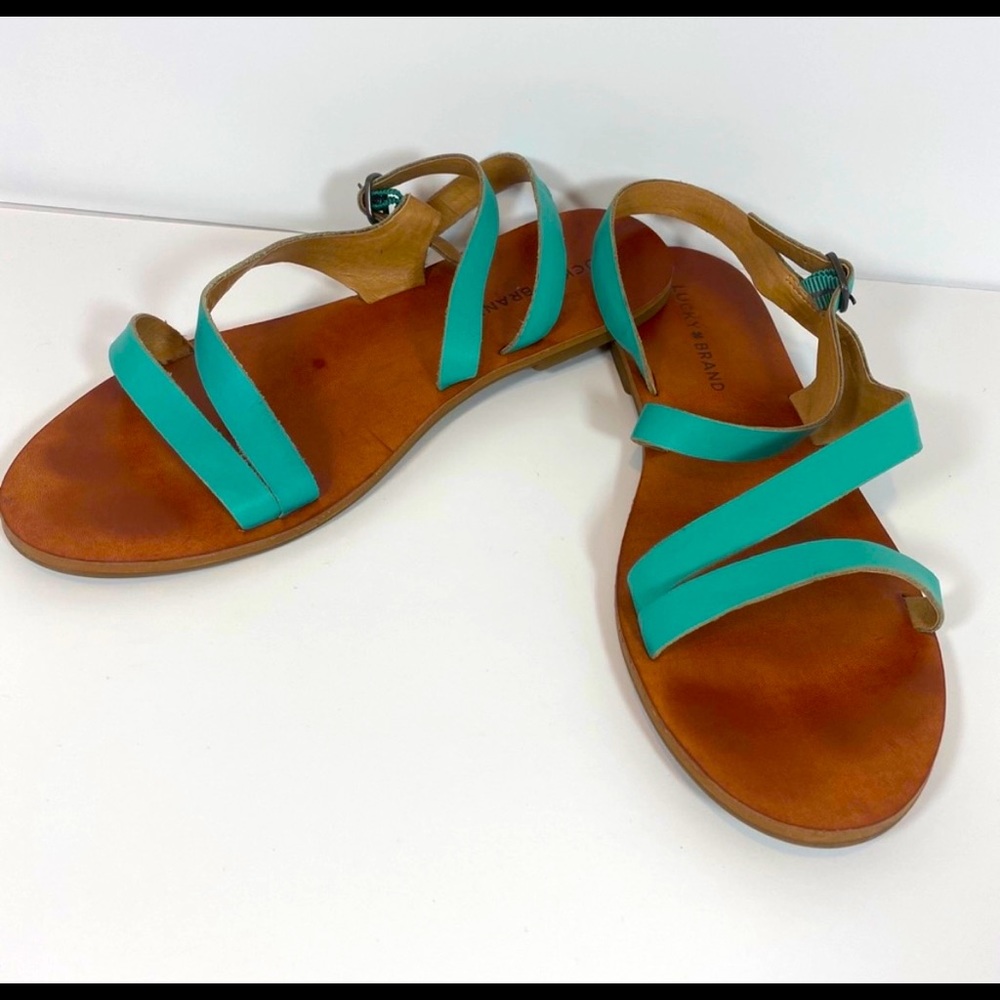 Lucky Brand Turquoise Sandals